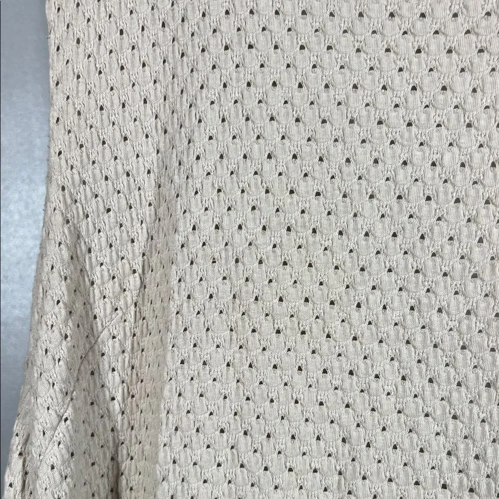 Free People Cream Sleeveless Dress